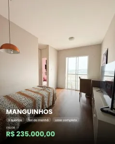 Apartamento com 2 Quartos à venda, 45m² no Praia da Baleia, Serra