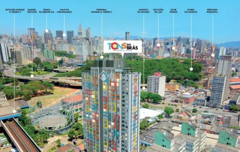 Apartamento com 2 Quartos à venda, 45m² no Brás, São Paulo