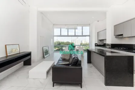 Apartamento com 1 Quarto para alugar, 86m² no Brooklin Paulista, São Paulo