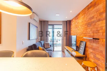 Apartamento com 2 Quartos para alugar, 65m² no Brooklin Paulista, São Paulo