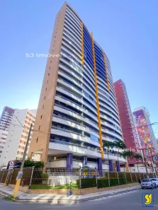 Apartamento com 3 Quartos para alugar, 82m² no Meireles, Fortaleza