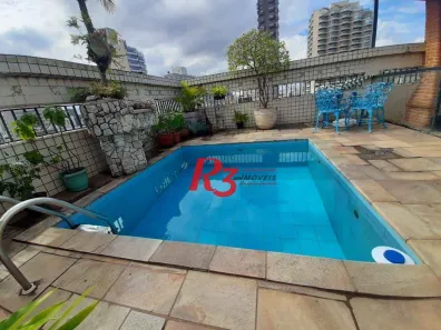 Cobertura com 3 Quartos à venda, 300m² no Pompéia, Santos