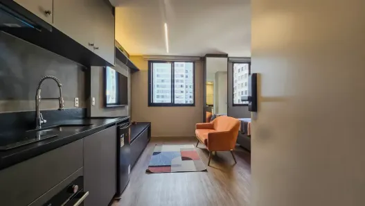 Apartamento com 1 Quarto para venda ou aluguel, 24m² no Butantã, São Paulo