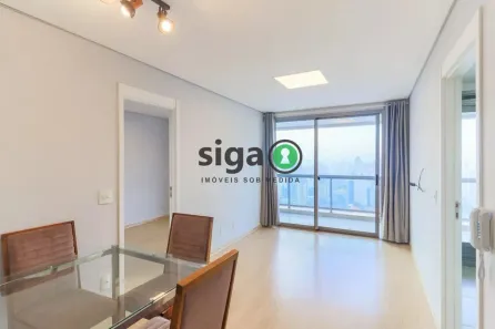 Apartamento com 1 Quarto à venda, 53m² no Santo Amaro, São Paulo