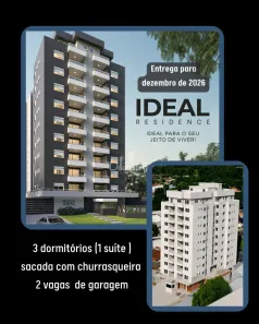 Apartamento com 3 Quartos à venda, 100m² no Ideal, Novo Hamburgo