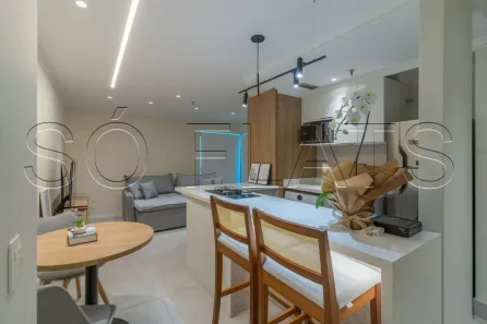 Flat com 1 Quarto para alugar, 45m² no Jardim Paulista, São Paulo