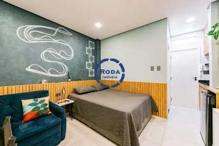 com 1 Quarto à venda, 25m² no Embaré, Santos