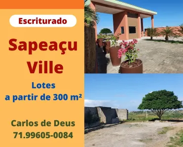 Lote/Terreno à venda, 300m² no , Sapeaçu