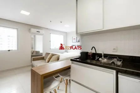 Flat com 1 Quarto para alugar, 30m² no Vila Olímpia, São Paulo