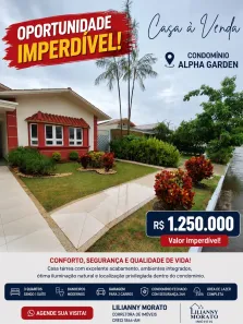 Casa de Condomínio com 3 Quartos à venda, 145m² no Flores, Manaus