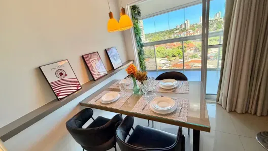 Apartamento com 3 Quartos para alugar, 77m² no Jardim Goiás, Goiânia