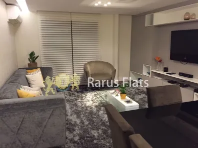 Flat com 3 Quartos para alugar, 120m² no Indianópolis, São Paulo