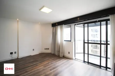 Apartamento com 1 Quarto para alugar, 82m² no Indianópolis, São Paulo