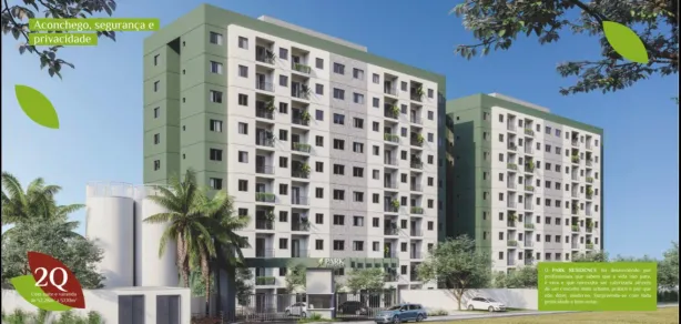 Apartamento com 2 Quartos à venda, 52m² no Parque das Nações, Aparecida de Goiânia