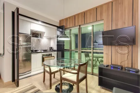 Flat com 1 Quarto à venda, 40m² no Brooklin Paulista, São Paulo
