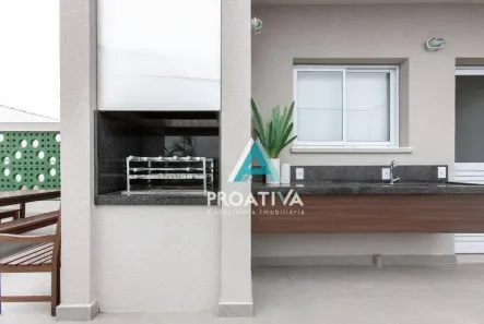 Apartamento com 2 Quartos para alugar, 47m² no Vila Palmares, Santo André