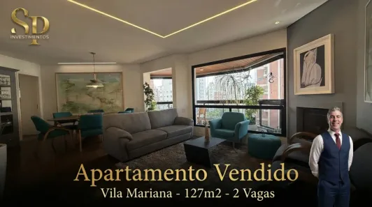 Apartamento com 3 Quartos à venda, 127m² no Jardim Vila Mariana, São Paulo