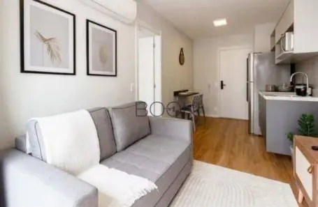 Apartamento com 1 Quarto para alugar, 32m² no Campo Belo, São Paulo
