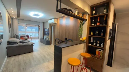 Apartamento com 2 Quartos para alugar, 88m² no Vila Belmiro, Santos