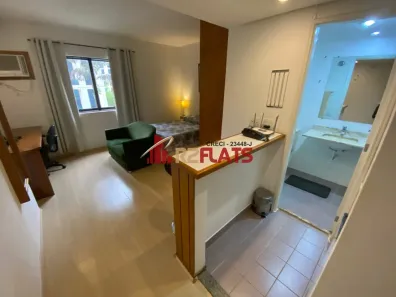 Flat com 1 Quarto para alugar, 24m² no Moema, São Paulo