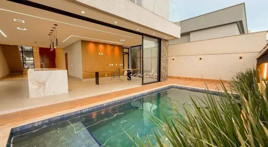 Casa de Condomínio com 4 Quartos à venda, 244m² no Jardins Bolonha, Senador Canedo
