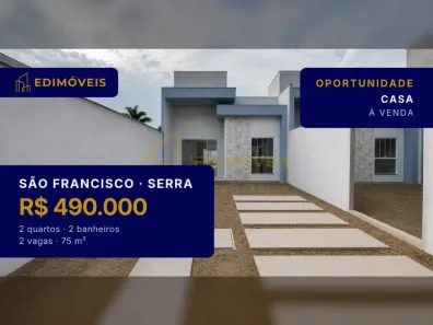 Casa com 2 Quartos à venda, 75m² no São Francisco, Serra