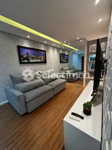 Apartamento com 3 Quartos à venda, 96m² no Vila Scarpelli, Santo André