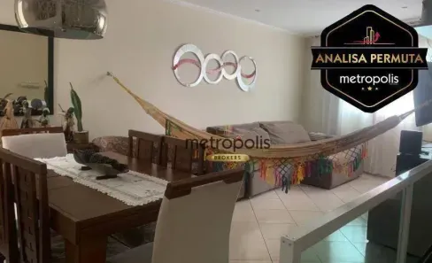Sobrado com 3 Quartos à venda, 121m² no Vila Linda, Santo André