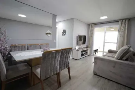 Apartamento com 3 Quartos à venda, 77m² no Campestre, Santo André