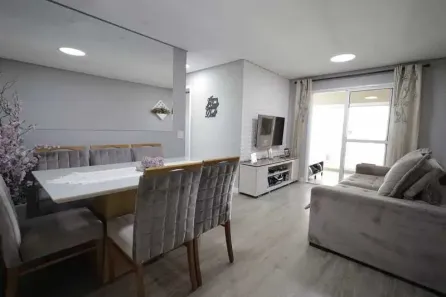 Apartamento com 3 Quartos à venda, 77m² no Campestre, Santo André