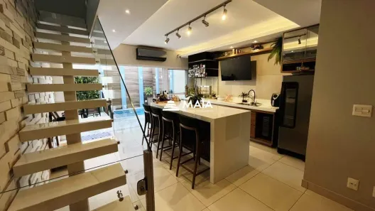 Casa de Condomínio com 3 Quartos à venda, 190m² no Condomínio Ayat Club Residence, Uberaba