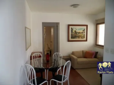 Flat com 1 Quarto para alugar, 40m² no Indianópolis, São Paulo