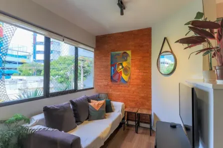 Apartamento com 1 Quarto à venda, 50m² no Cidade Monções, São Paulo