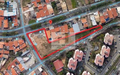 Lote/Terreno à venda, 3405m² no Jardim dos Oliveiras, Campinas