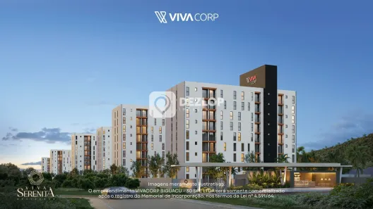 Apartamento com 2 Quartos à venda, 46m² no Fundos, Biguaçu