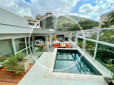 Cobertura com 3 Quartos à venda, 175m² no Lagoa, Rio de Janeiro