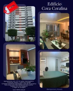 Apartamento com 3 Quartos à venda, 127m² no Jardim das Américas, Cuiabá