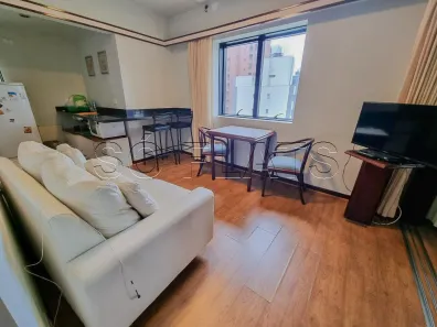 Flat com 1 Quarto para alugar, 31m² no Cidade Monções, São Paulo