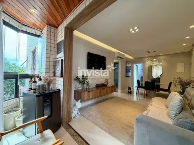 Apartamento com 2 Quartos à venda, 82m² no Embaré, Santos