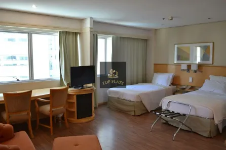 Flat com 1 Quarto para alugar, 33m² no Vila Olímpia, São Paulo