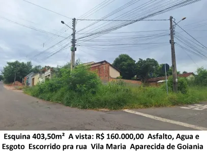 Lote/Terreno à venda, 403m² no Vila Maria, Aparecida de Goiânia