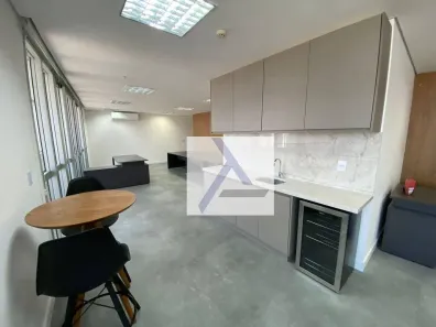 Sala Comercial para alugar, 105m² no Vila São Francisco (Zona Sul), São Paulo