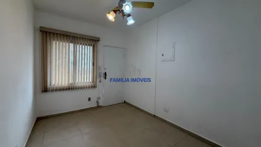 Apartamento com 1 Quarto para alugar, 48m² no Gonzaga, Santos