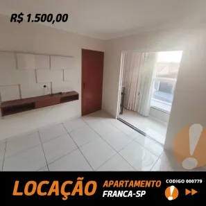 Apartamento com 2 Quartos para alugar, 66m² no Residencial São Jerônimo, Franca