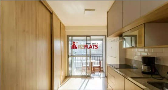 Flat com 1 Quarto para alugar, 28m² no Indianópolis, São Paulo