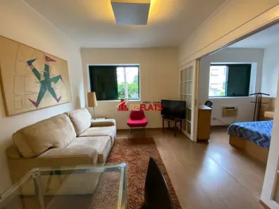 Flat com 1 Quarto para alugar, 50m² no Itaim Bibi, São Paulo