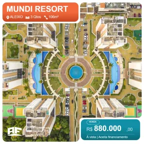 Apartamento com 3 Quartos à venda, 106m² no Aleixo, Manaus