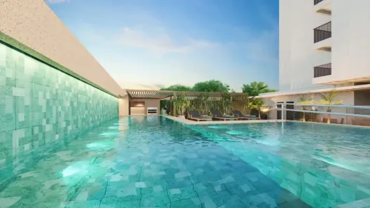Apartamento com 1 Quarto à venda, 37m² no Engenheiro Luciano Cavalcante, Fortaleza