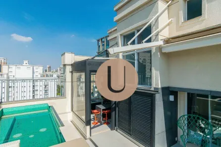 Cobertura com 4 Quartos para alugar, 310m² no Vila Nova Conceição, São Paulo