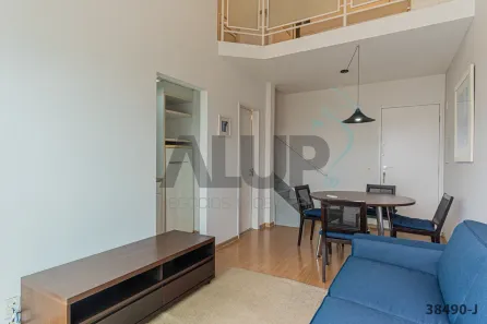 Apartamento com 1 Quarto para alugar, 47m² no Vila Nova Conceição, São Paulo